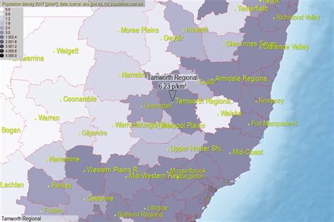 census tamworth